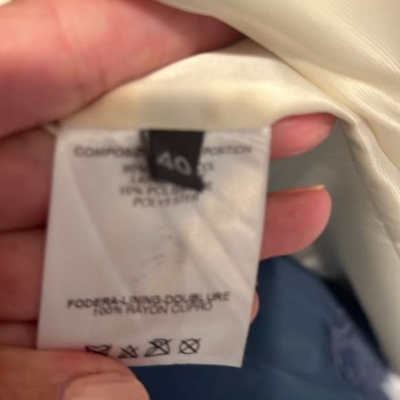 Alexander McQueen black blazer size 40 - Picture 5 of 10